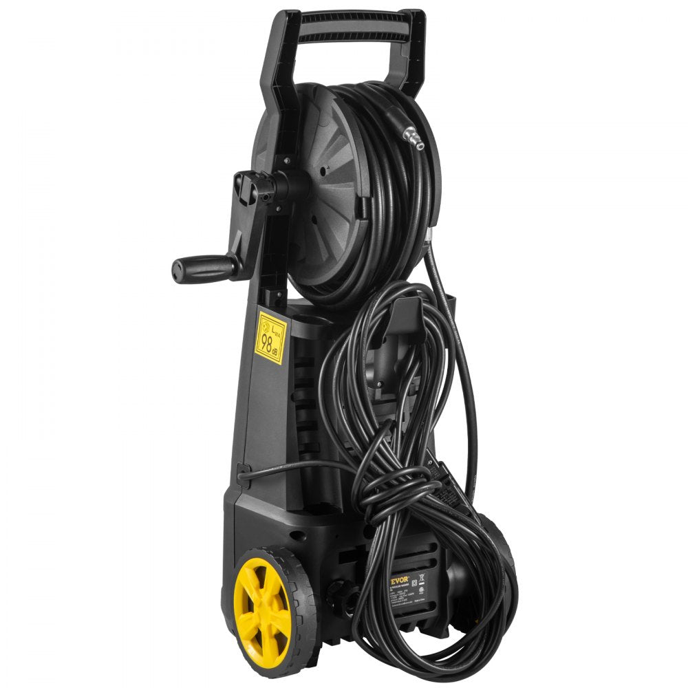 Vevor Pressure Washer Electric 2000 PSI 1.65 GPM with Hose Reel New