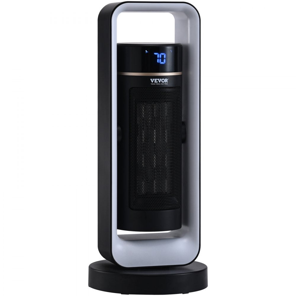 Vevor Space Heater Quiet Ceramic Fan with Thermostat Remote Control 20" New