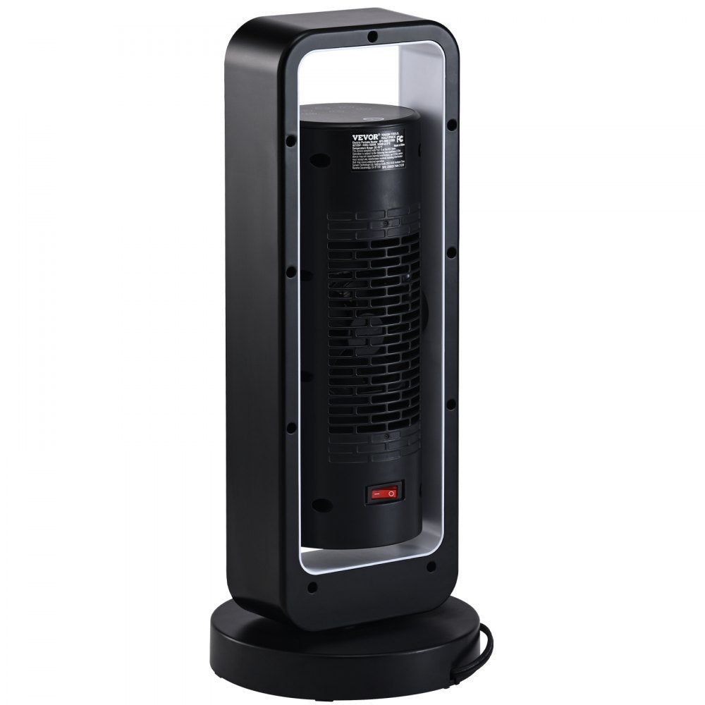 Vevor Space Heater Quiet Ceramic Fan with Thermostat Remote Control 20" New