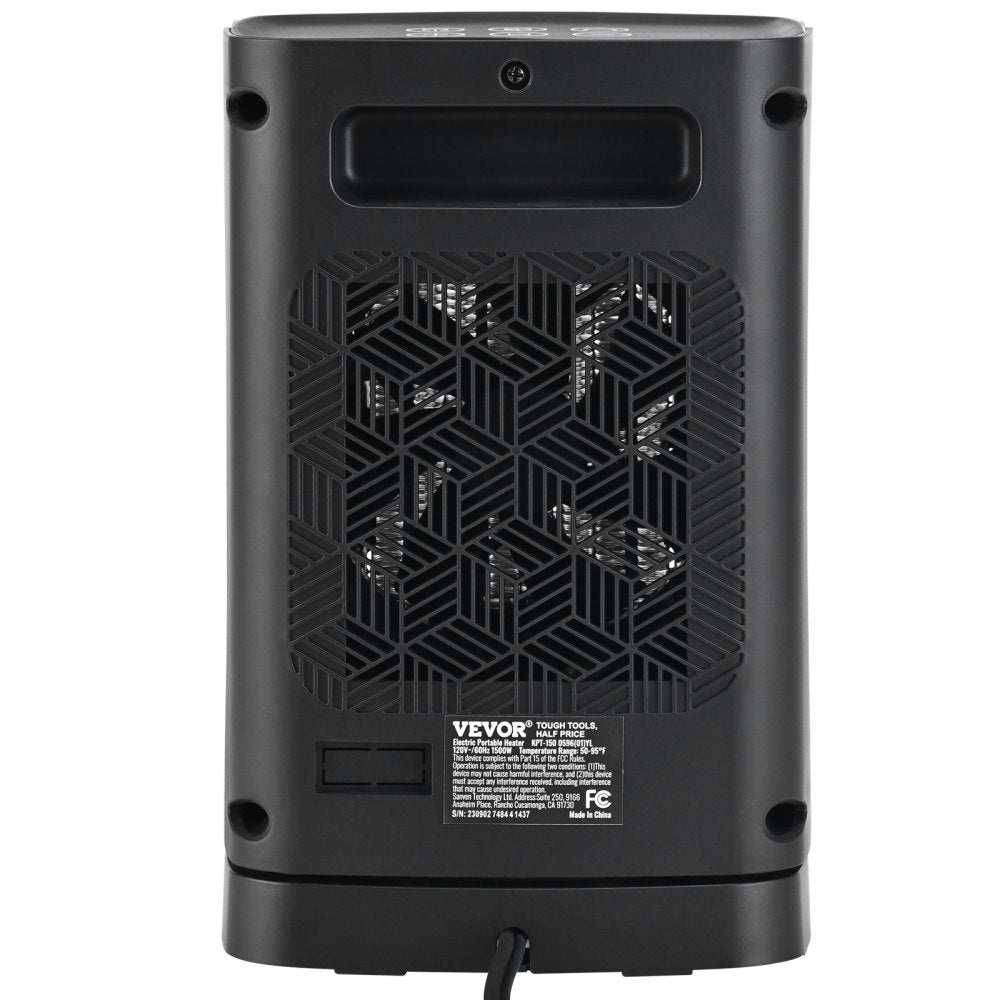 Vevor Electric Space Heater Remote Control Ceramic Heater Fan 16" New