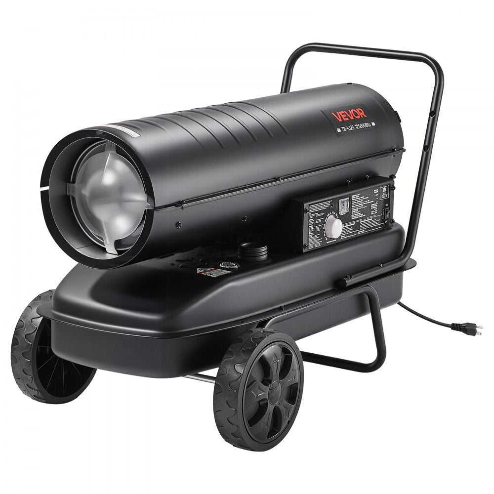 Vevor Kerosene Heater 125000 BTU Forced Air Diesel Torpedo Space Heater New