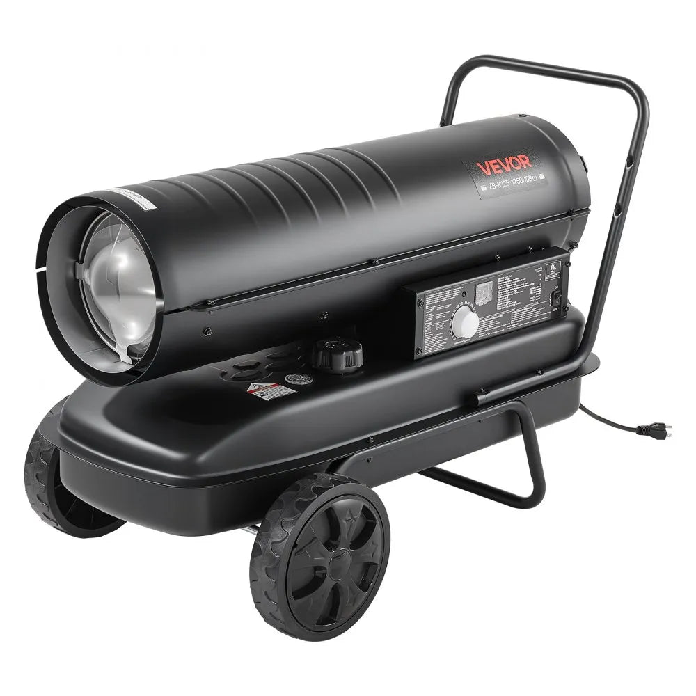 Vevor Kerosene Heater 125000 BTU Forced Air Diesel Torpedo Space Heater New