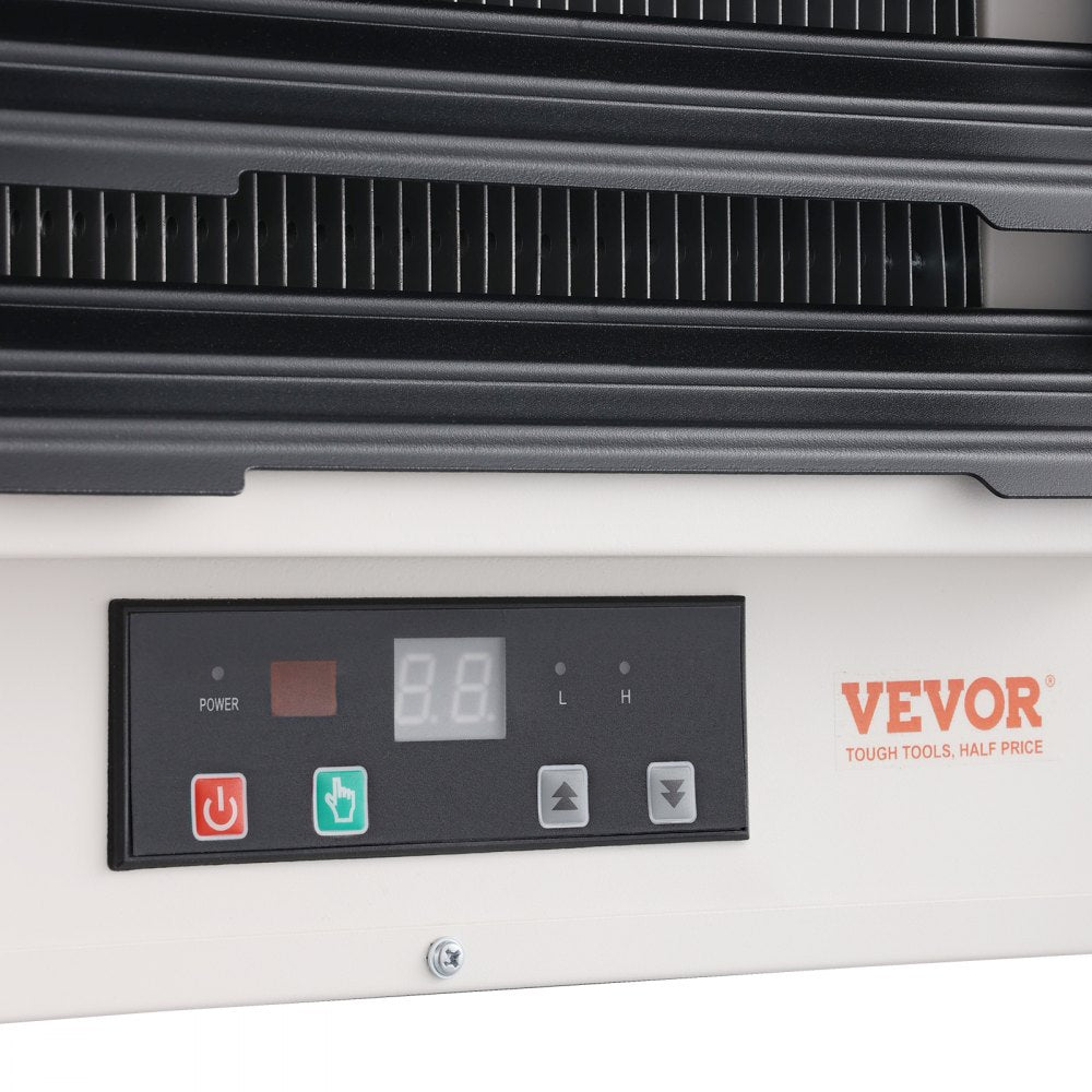 Vevor Electric Garage Heater 7500W Wall/Ceiling Mount Shop Heater with Remote Control New