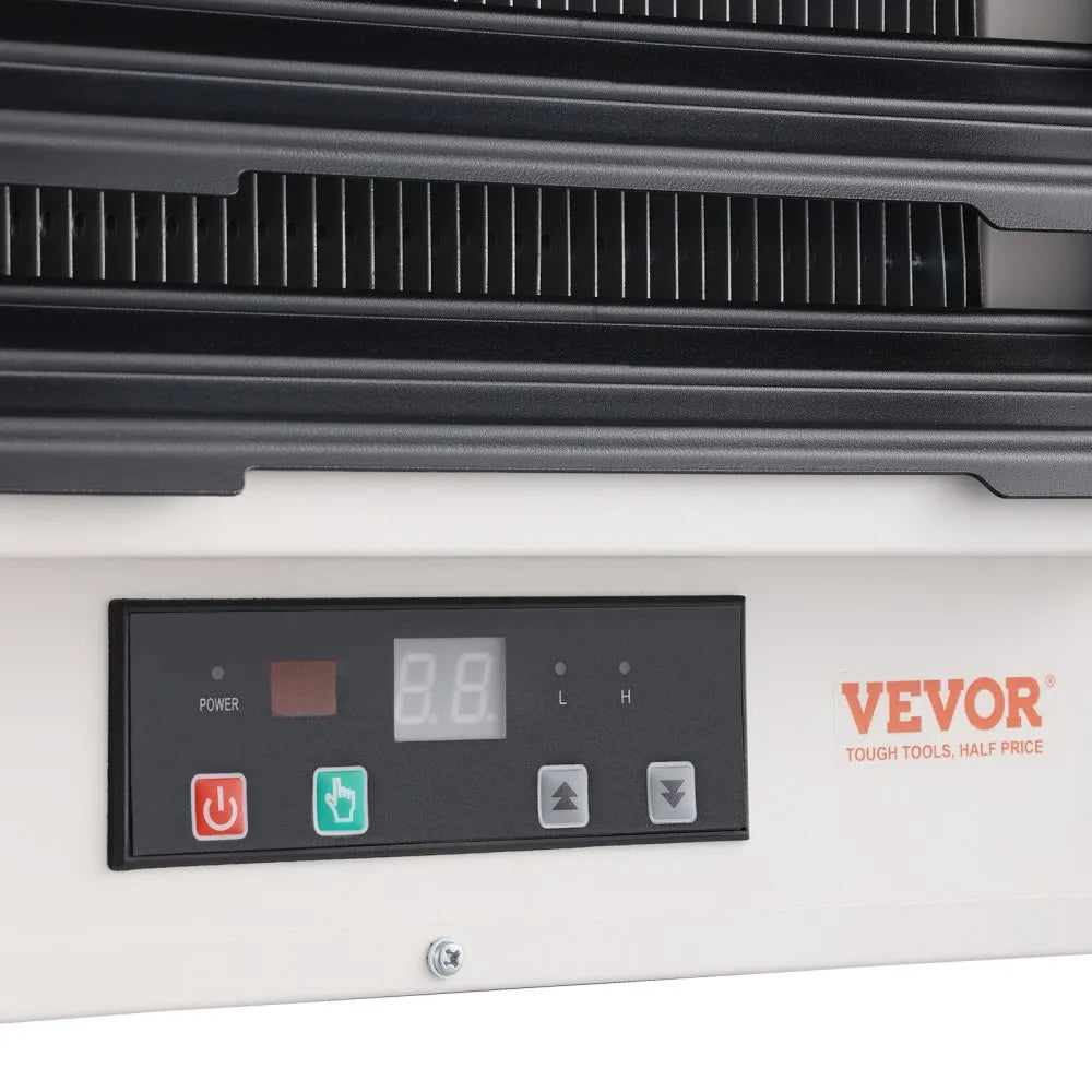 Vevor Electric Garage Heater 5000W Wall/Ceiling Mount Shop Heater with Remote Control New