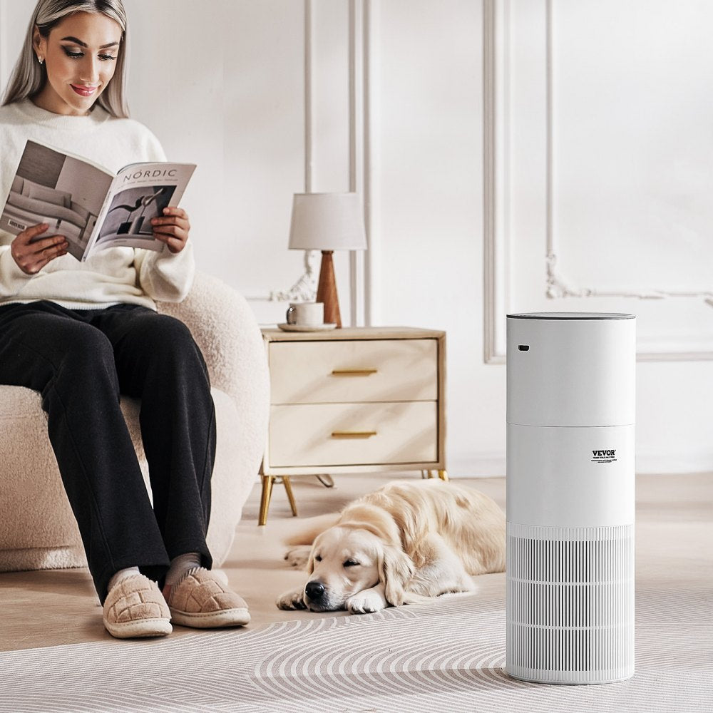Vevor Air Purifier HEPA 11 Filter 1090 ft² Large Room Air Cleaner New