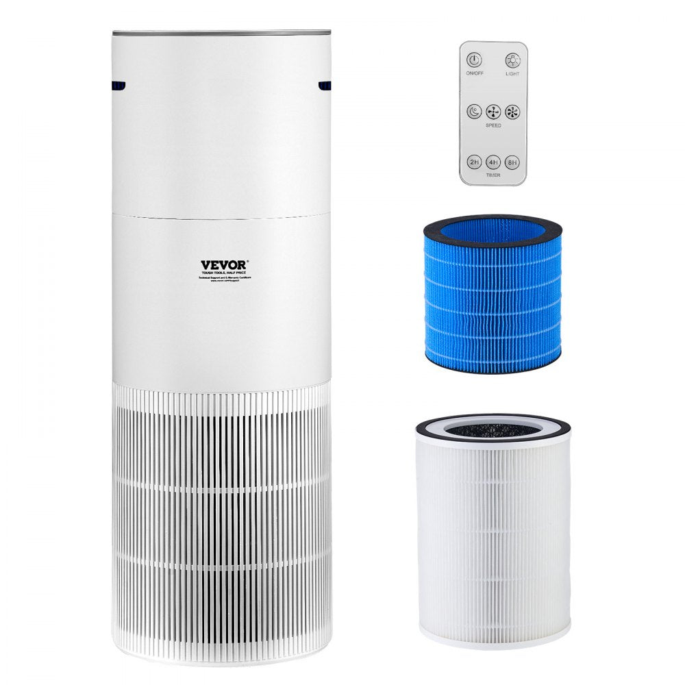 Vevor Air Purifier HEPA 11 Filter 1090 ft² Large Room Air Cleaner New