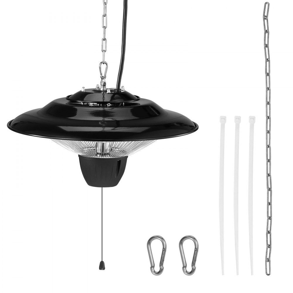 Vevor Patio Heater Hanging Infrared Electric 1500W for Porch Patio Indoor Outdoor New