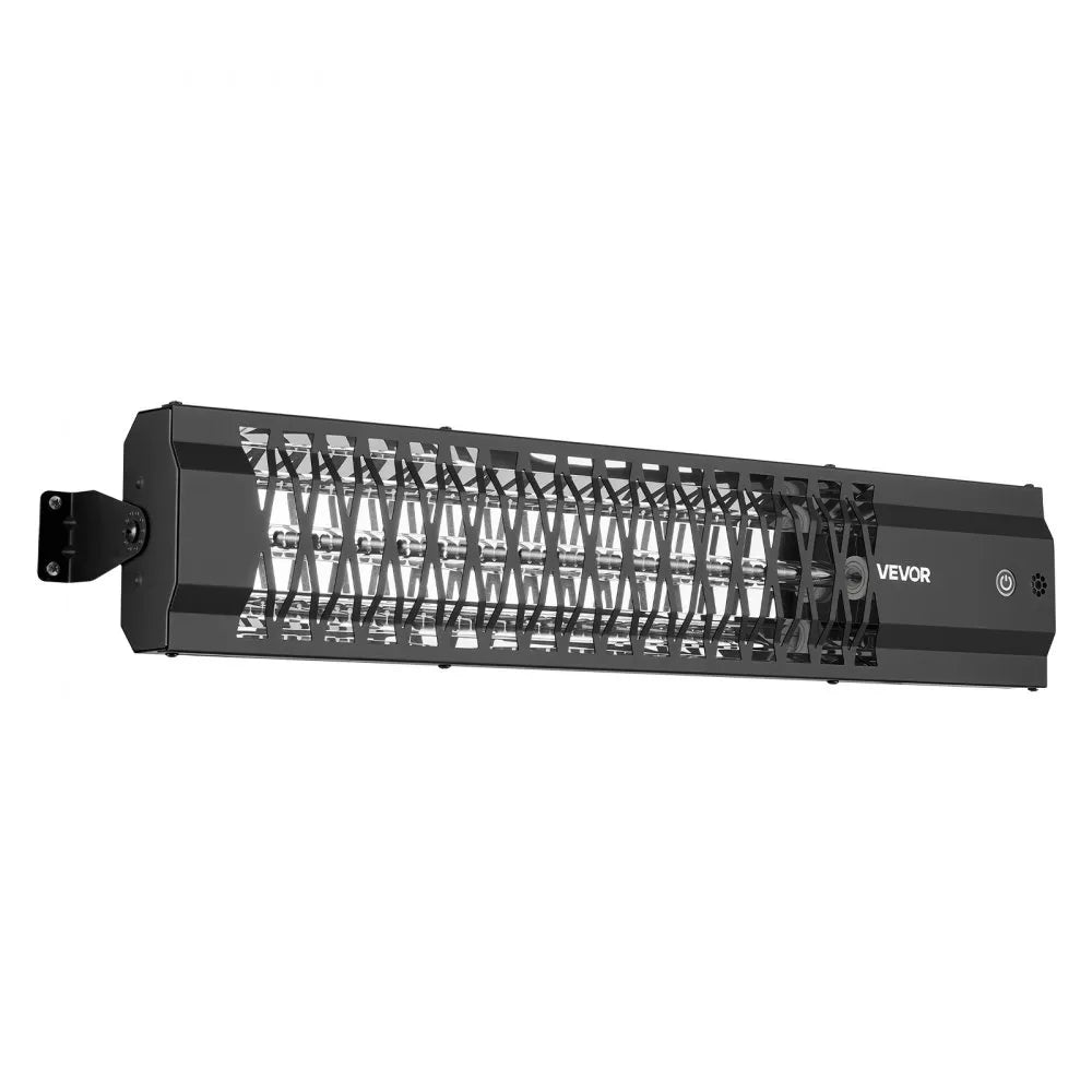 Vevor Infrared Heater 1500W Outdoor Electric Space Heater Black New