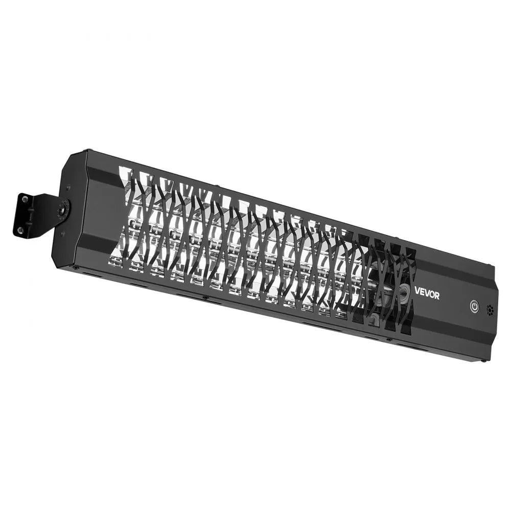 Vevor Infrared Heater 1500W Outdoor Electric Space Heater Black New