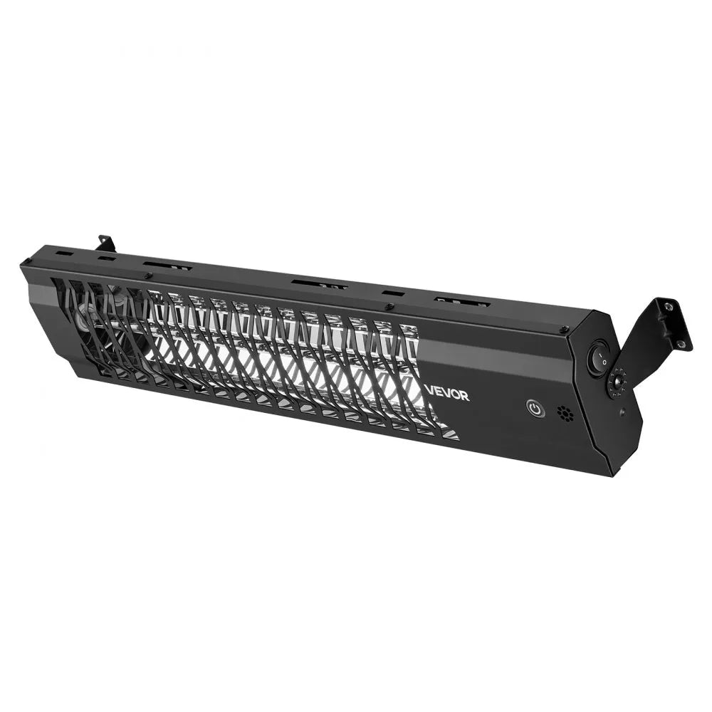 Vevor Infrared Heater 1500W Outdoor Electric Space Heater Black New