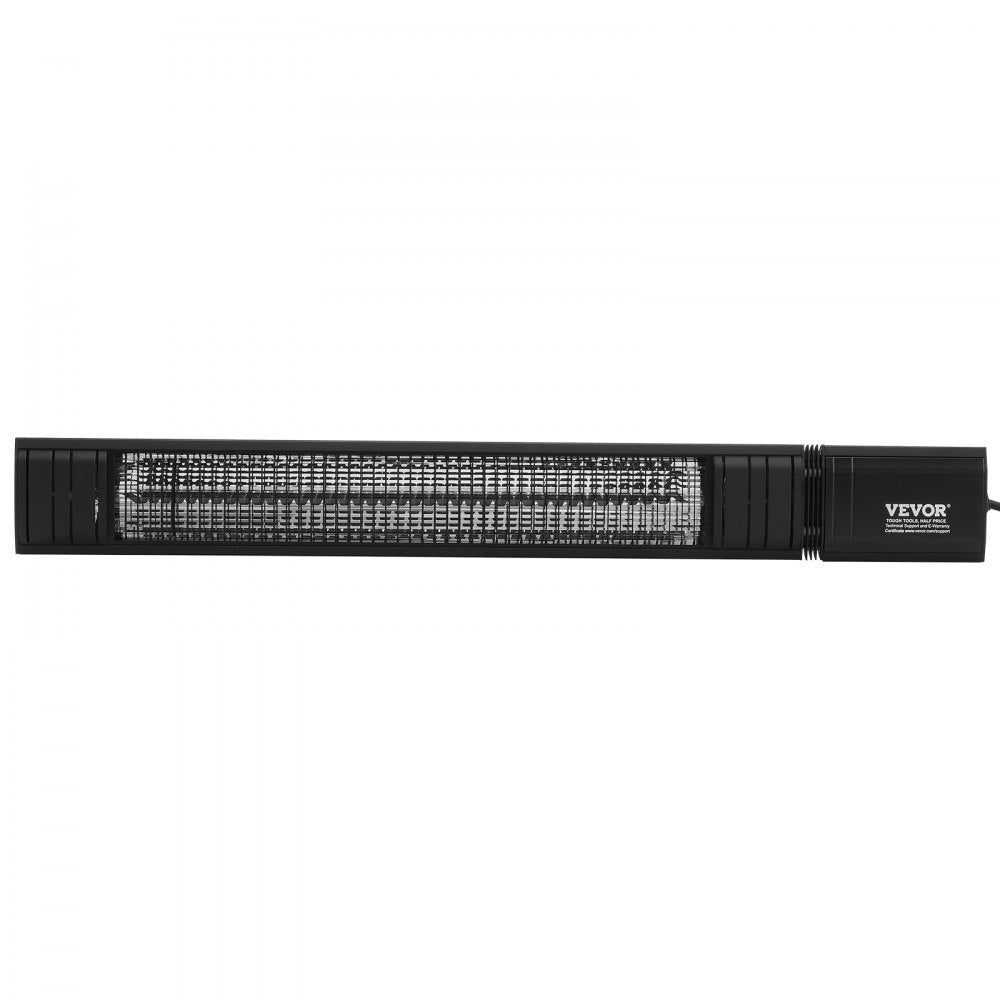 Vevor Infrared Heater 1500W Carbon Outdoor Wall Mount with Remote & 24H Timer New