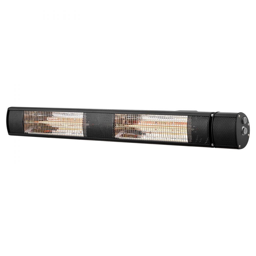 Vevor Infrared Heater 3000W Outdoor Electric Space Heater Black New