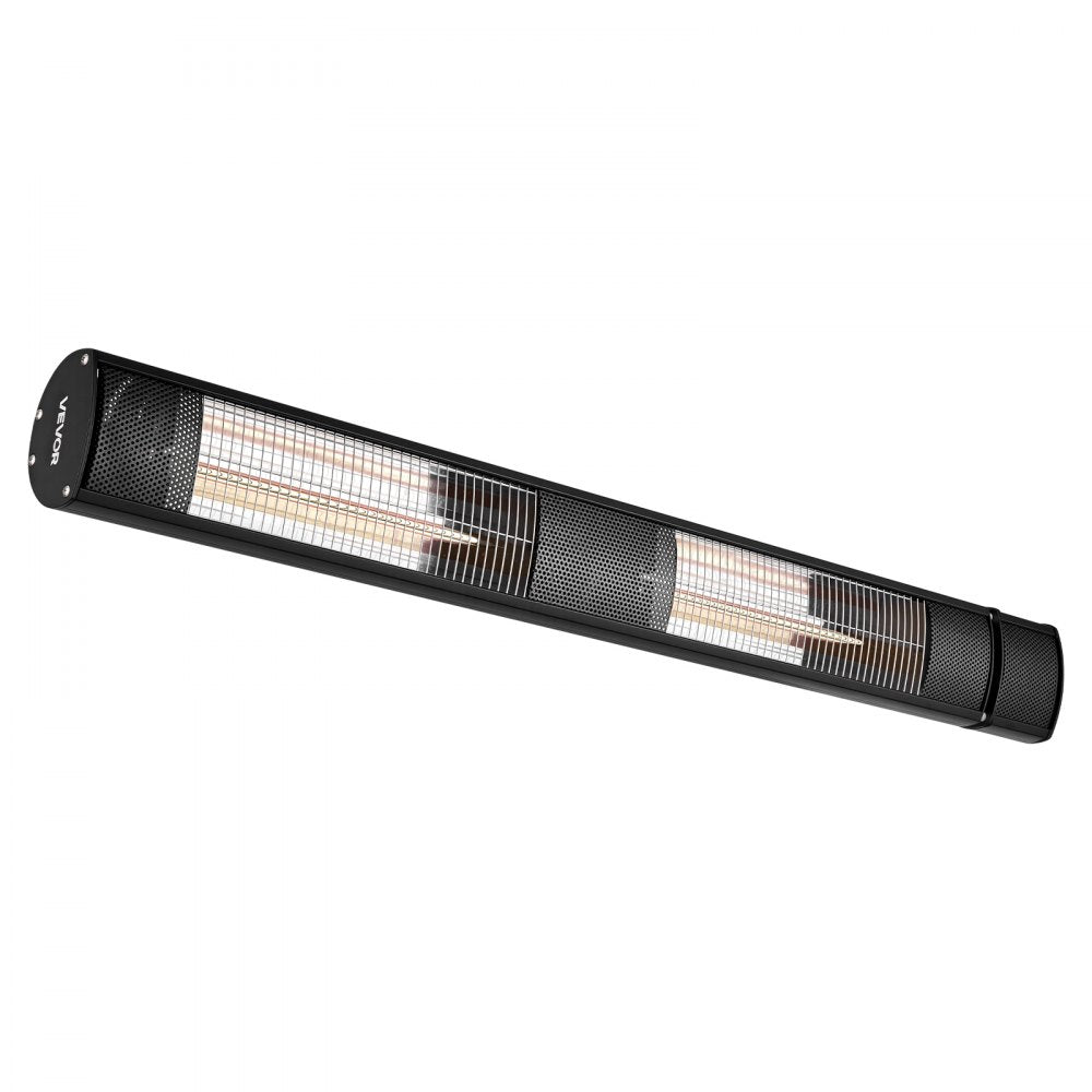 Vevor Infrared Heater 3000W Outdoor Electric Space Heater Black New