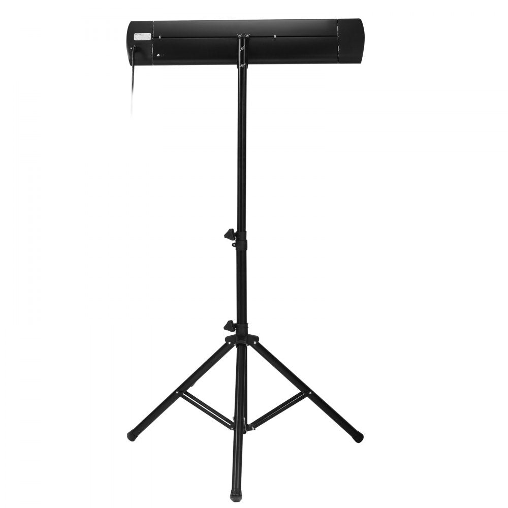 Vevor Infrared Heater 1500W Patio Space Heater with Remote, LED Display, Timer & Stand New