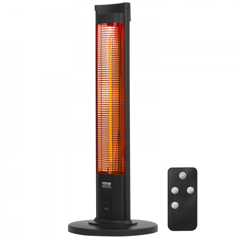 Vevor Electric Space Heater 1500W Infrared Tower Indoor Outdoor Patio Heater New