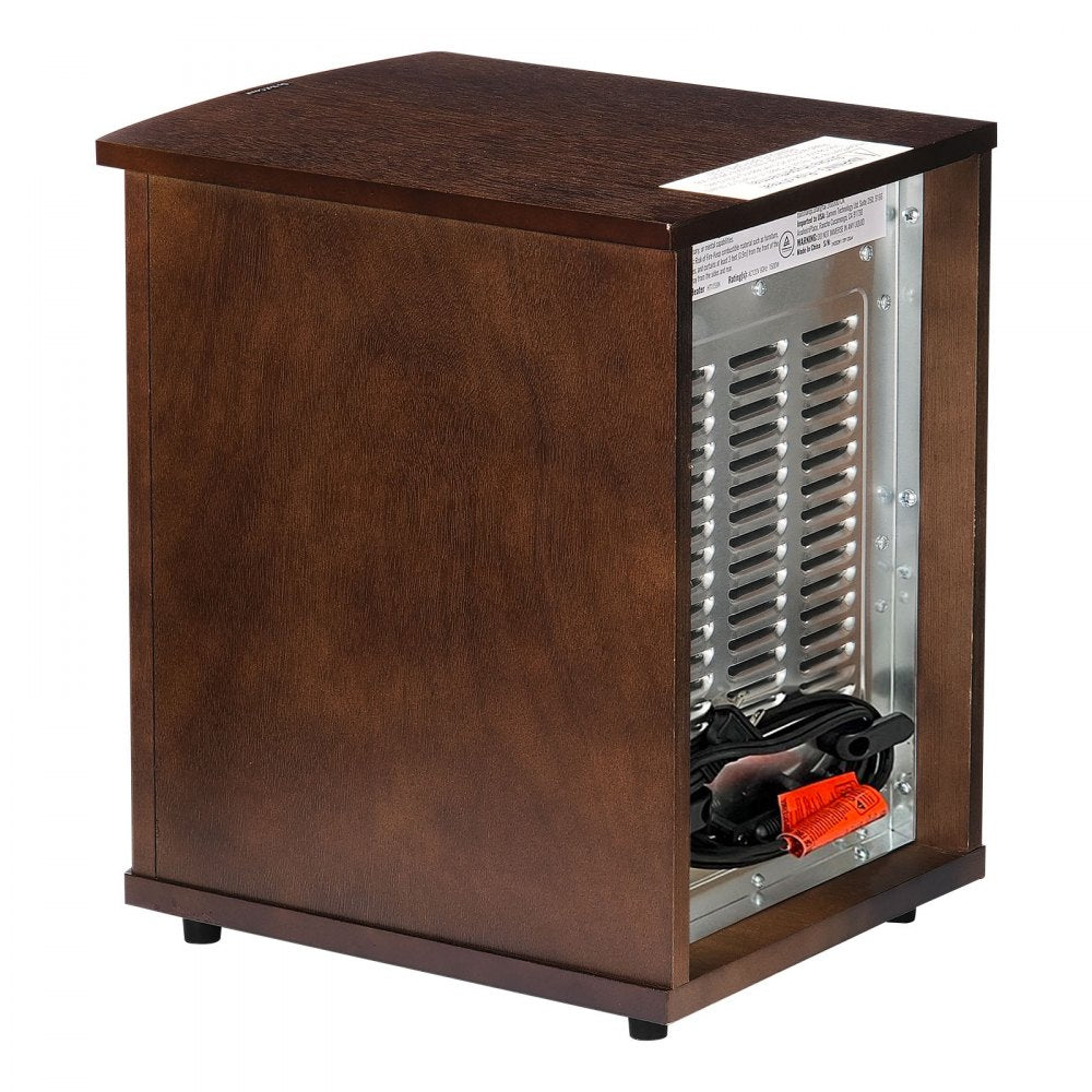 Vevor Infrared Heater 1500W Electric Space Heater with Remote Control LED Screen & 24H Timer New