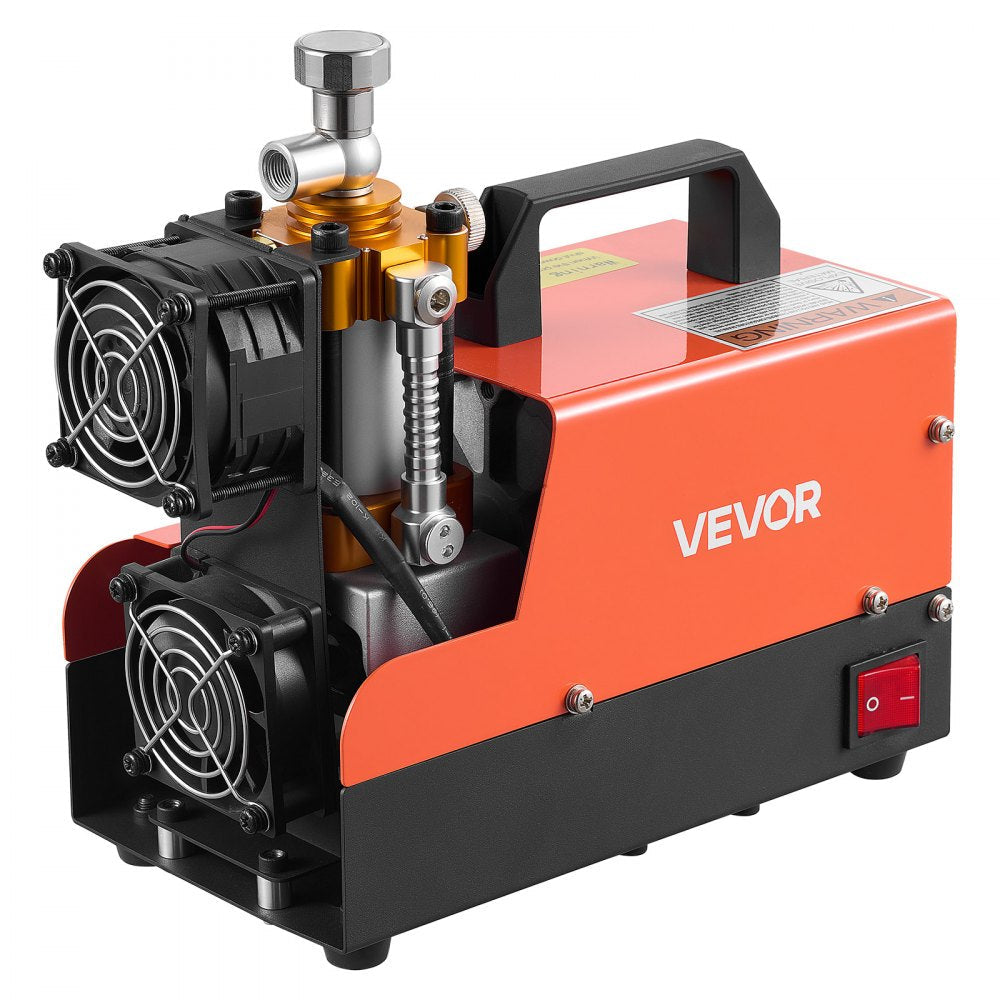 Vevor PCP Air Compressor 4500 PSI Portable Airgun & Paintball Tank Compressor New