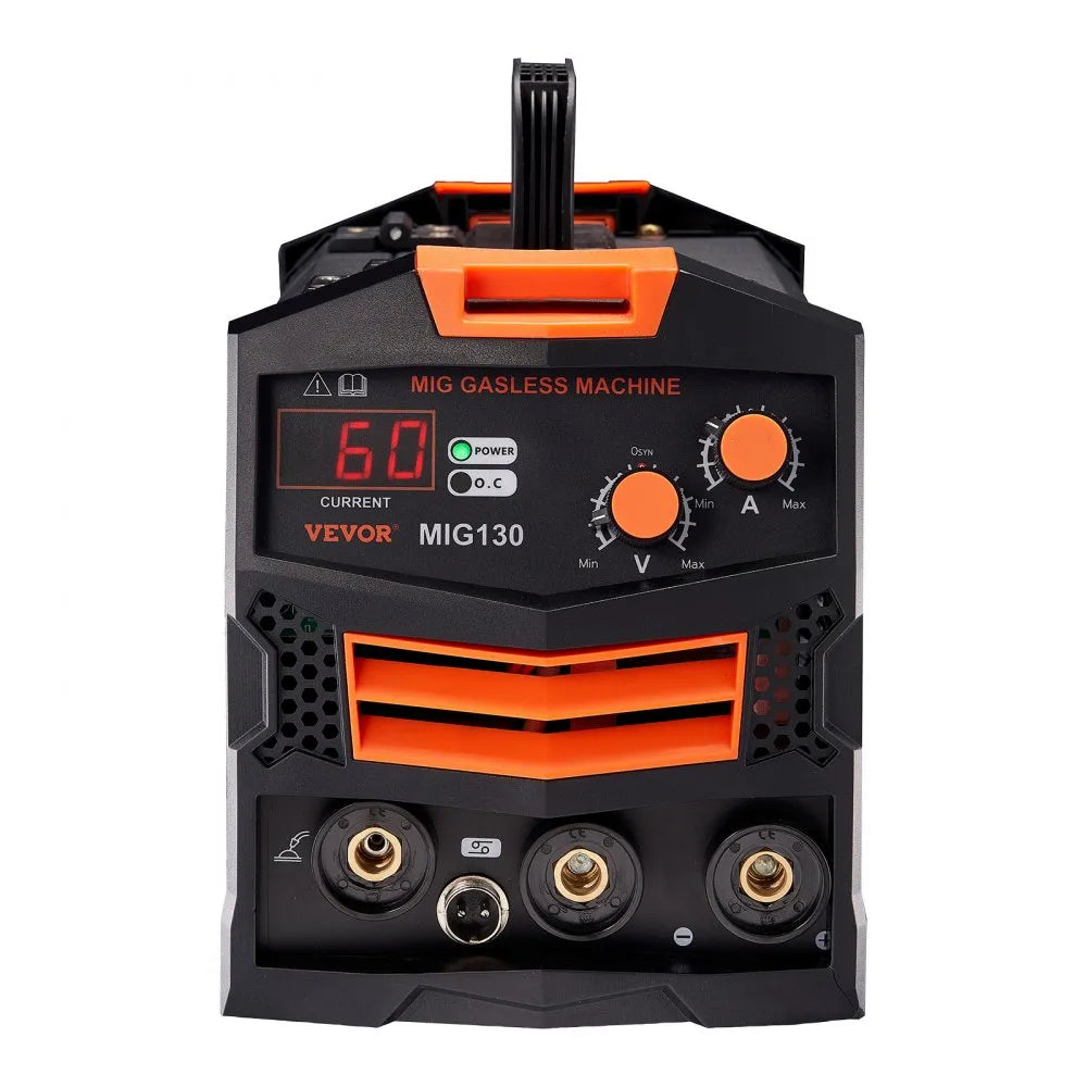 Vevor MIG Welder 130A Gasless Flux Core Portable Welding Machine New