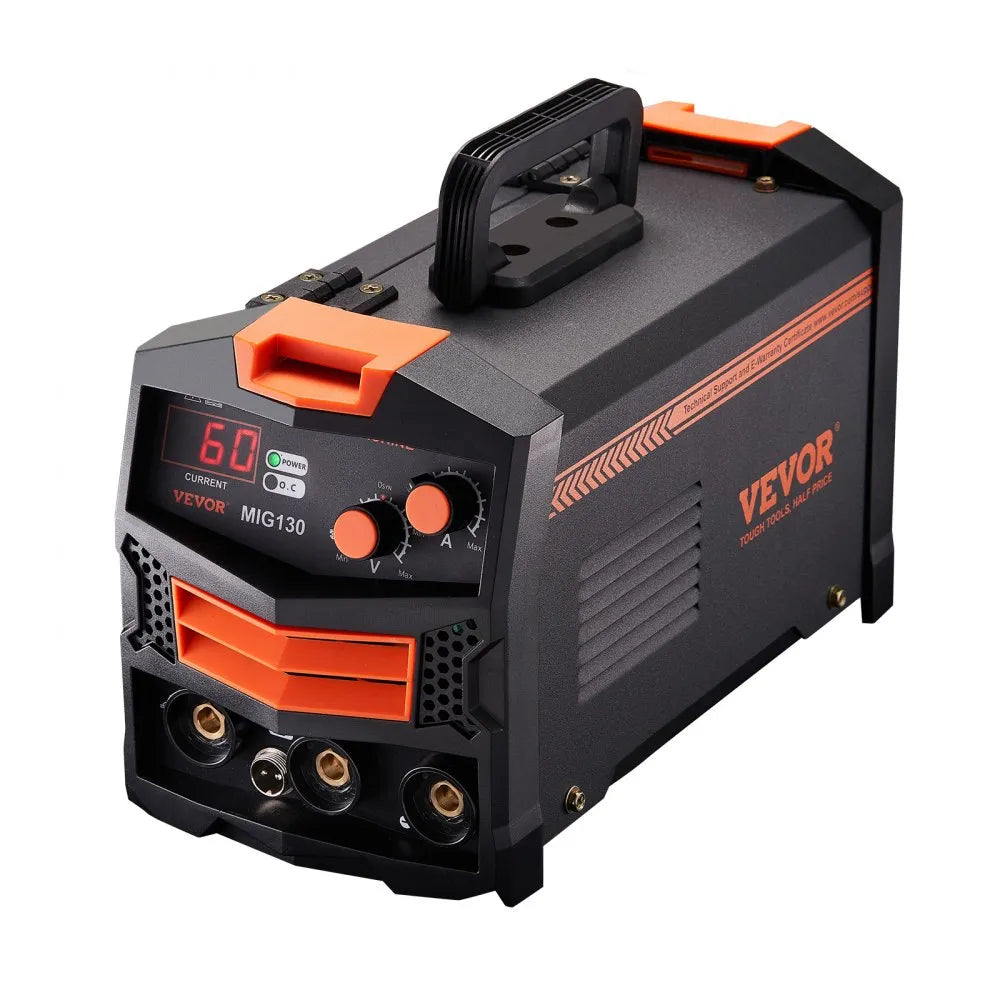 Vevor MIG Welder 130A Gasless Flux Core Portable Welding Machine New
