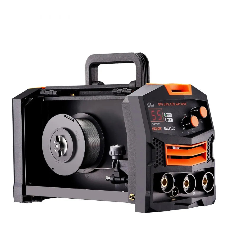 Vevor MIG Welder 130A Gasless Flux Core Portable Welding Machine New