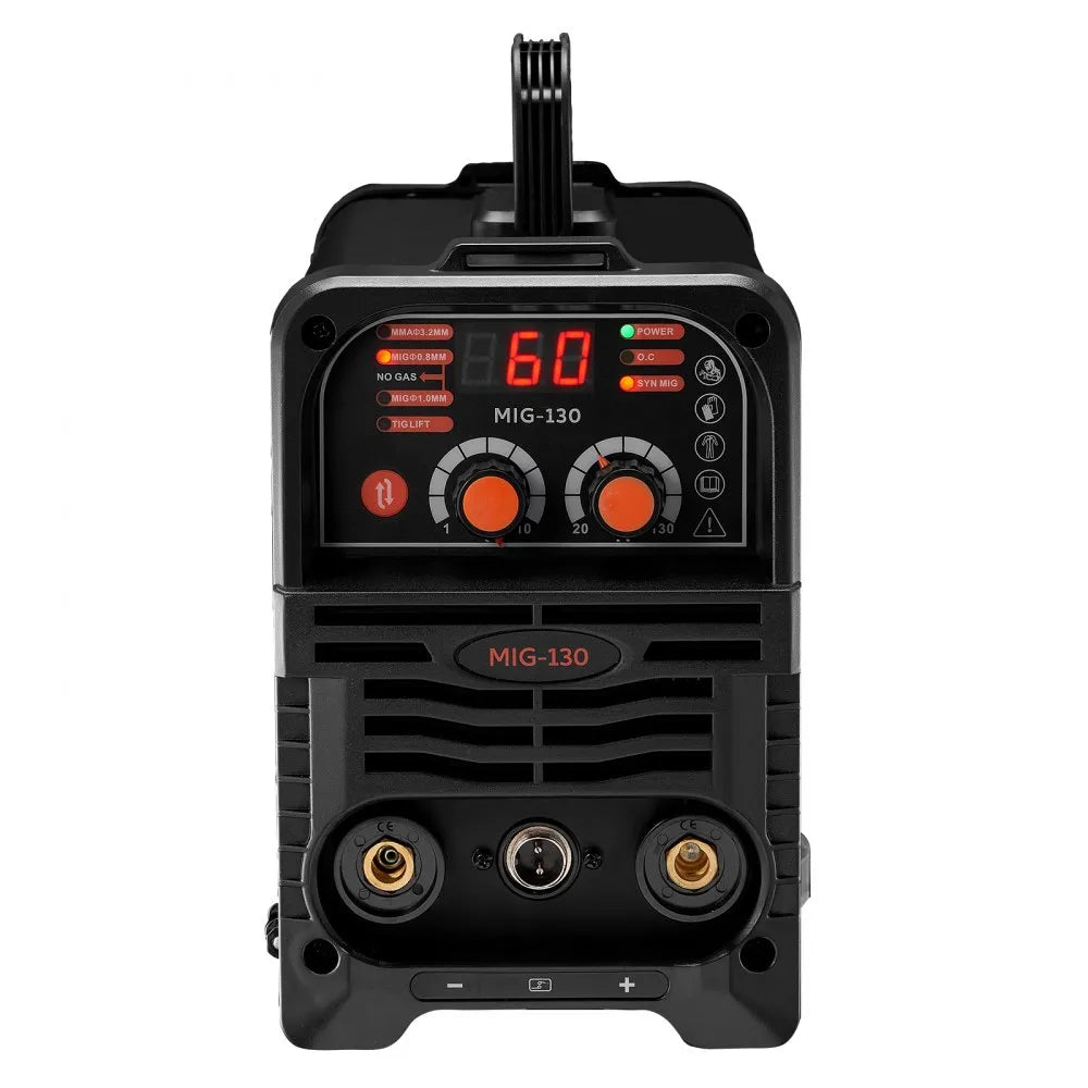 Vevor MIG Welder 3-in-1 130A Flux Core Stick Lift TIG Portable Welding Machine New