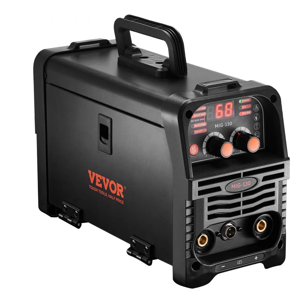 Vevor MIG Welder 3-in-1 130A Flux Core Stick Lift TIG Portable Welding Machine New