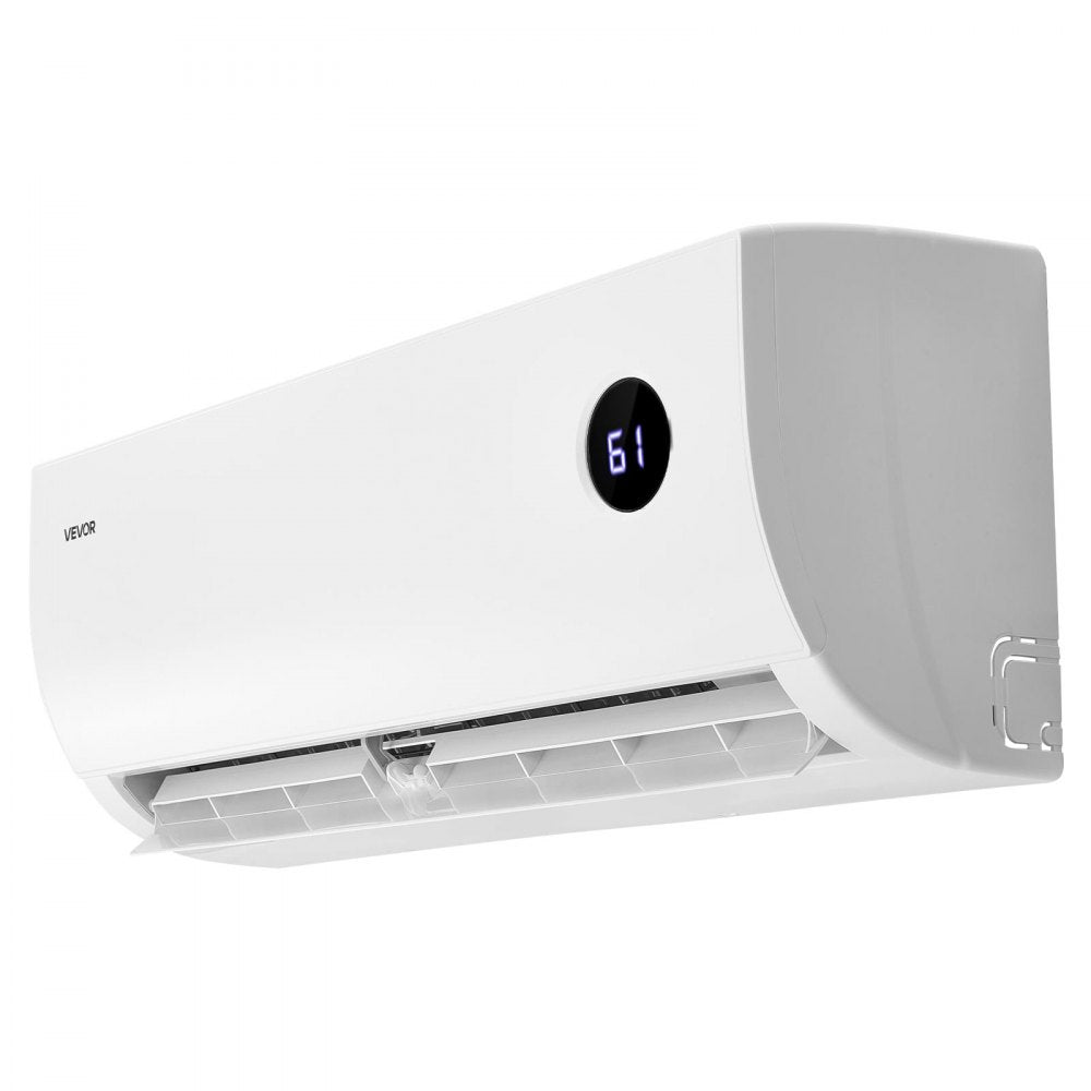 Vevor Mini Split Air Conditioner 9000 BTU 230V 19 SEER2 Quiet Inverter System New