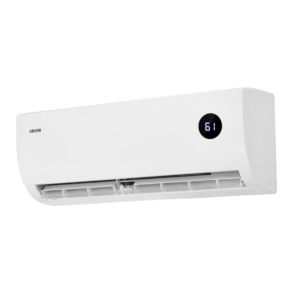 Vevor Mini Split Air Conditioner 9000 BTU 230V 19 SEER2 Quiet Inverter System New
