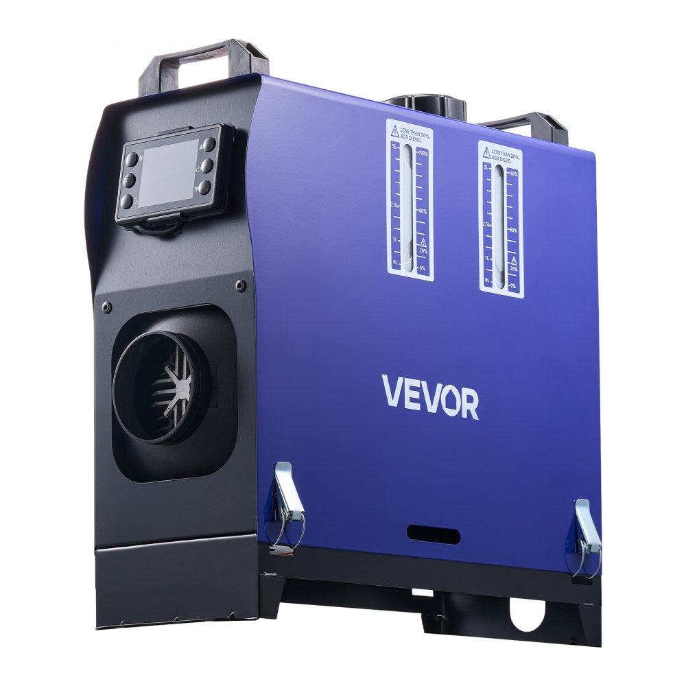 Vevor Diesel Heater Portable 8KW 12V/24V Air Heater with Remote Control and LCD Screen New
