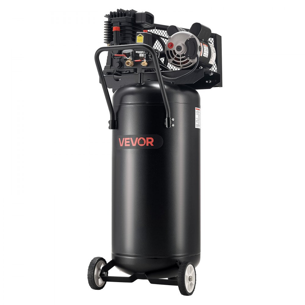 Vevor Air Compressor 30-Gallon Oil-Lubricated Vertical on Wheels 120V New