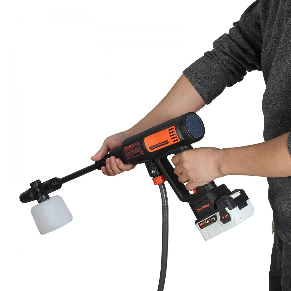 Vevor Pressure Washer Cordless 1200 PSI Portable Handheld Power Cleaner New