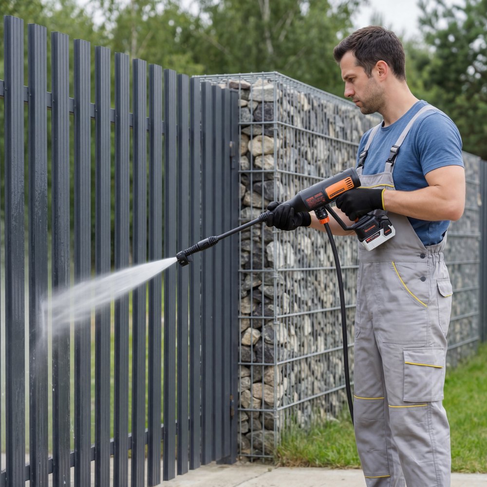 Vevor Pressure Washer Cordless Portable 1200 PSI Max with Brushless Motor 6-in-1 Nozzle New