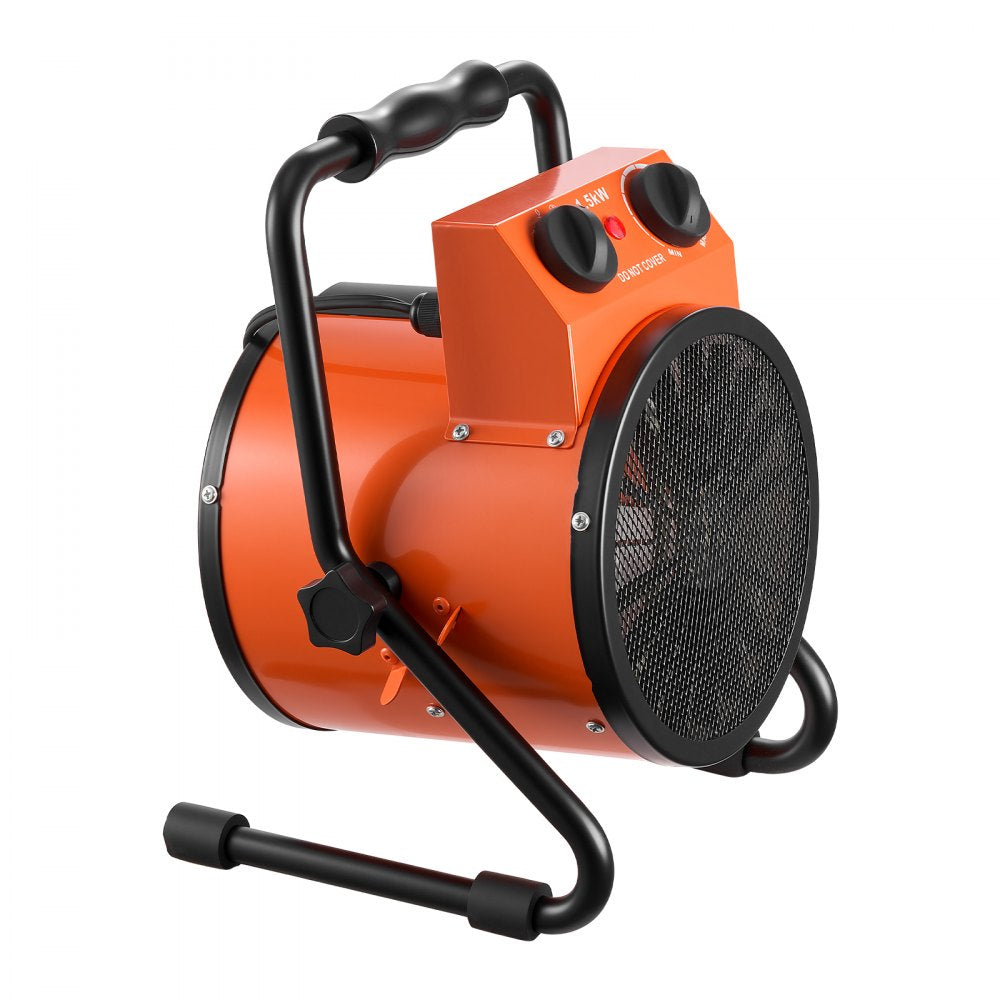 Vevor Greenhouse Heater 1500W Electric Space Heater with Fan New