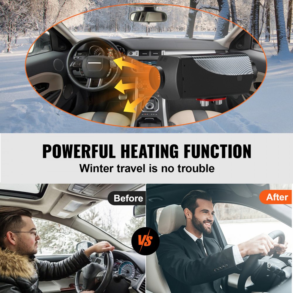Vevor Diesel Heater 12V 8KW Remote Control LCD Parking Heater New