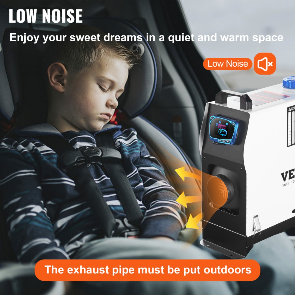 Vevor Diesel Heater 8kW 12V All-in-One Air Parking Heater New