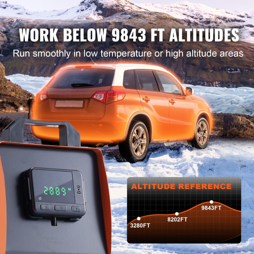Vevor Diesel Air Heater Portable 12V 5KW All-in-One Parking Heater New