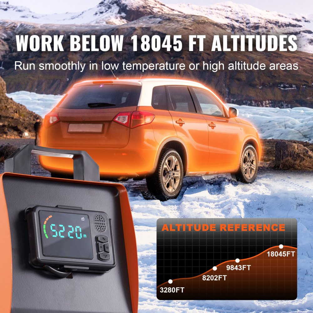 Vevor Diesel Air Heater Bluetooth App Control All-in-One 12V 8KW New