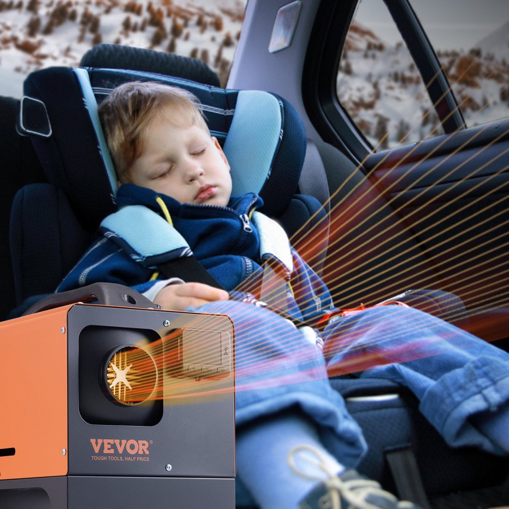 Vevor Diesel Heater All-in-One 12V 5KW LCD Remote Control for Car RV New