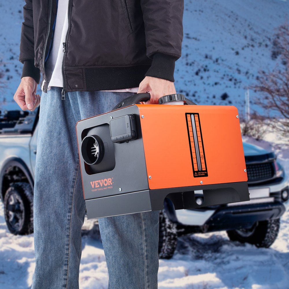 Vevor Diesel Heater All-in-One 12V 8kW Bluetooth App LCD for Car RV New