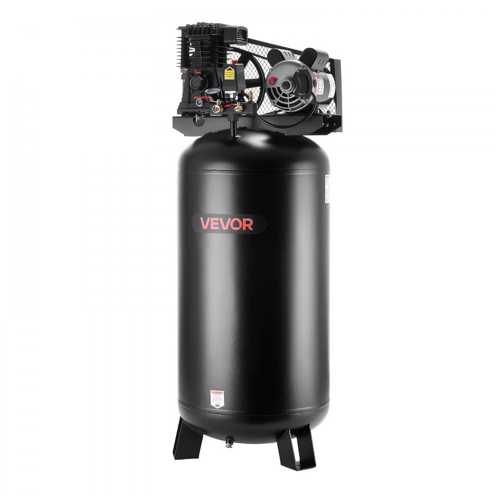 Vevor Air Compressor 60 Gallon Heavy-Duty Oil-Lubricated 3.7 HP 155 PSI New