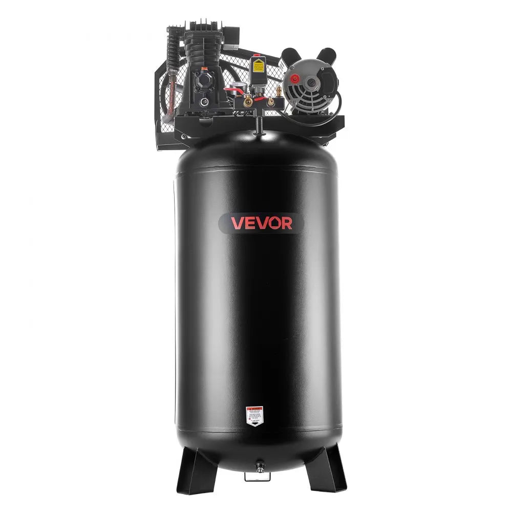 Vevor Air Compressor 60 Gallon Heavy-Duty Oil-Lubricated 3.7 HP 155 PSI New