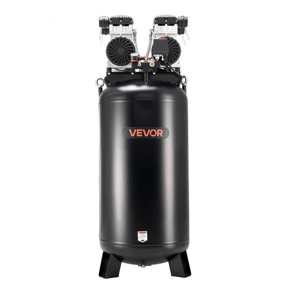 Vevor Air Compressor 60-Gallon Heavy-Duty Oil-Free 4 HP 125 PSI New