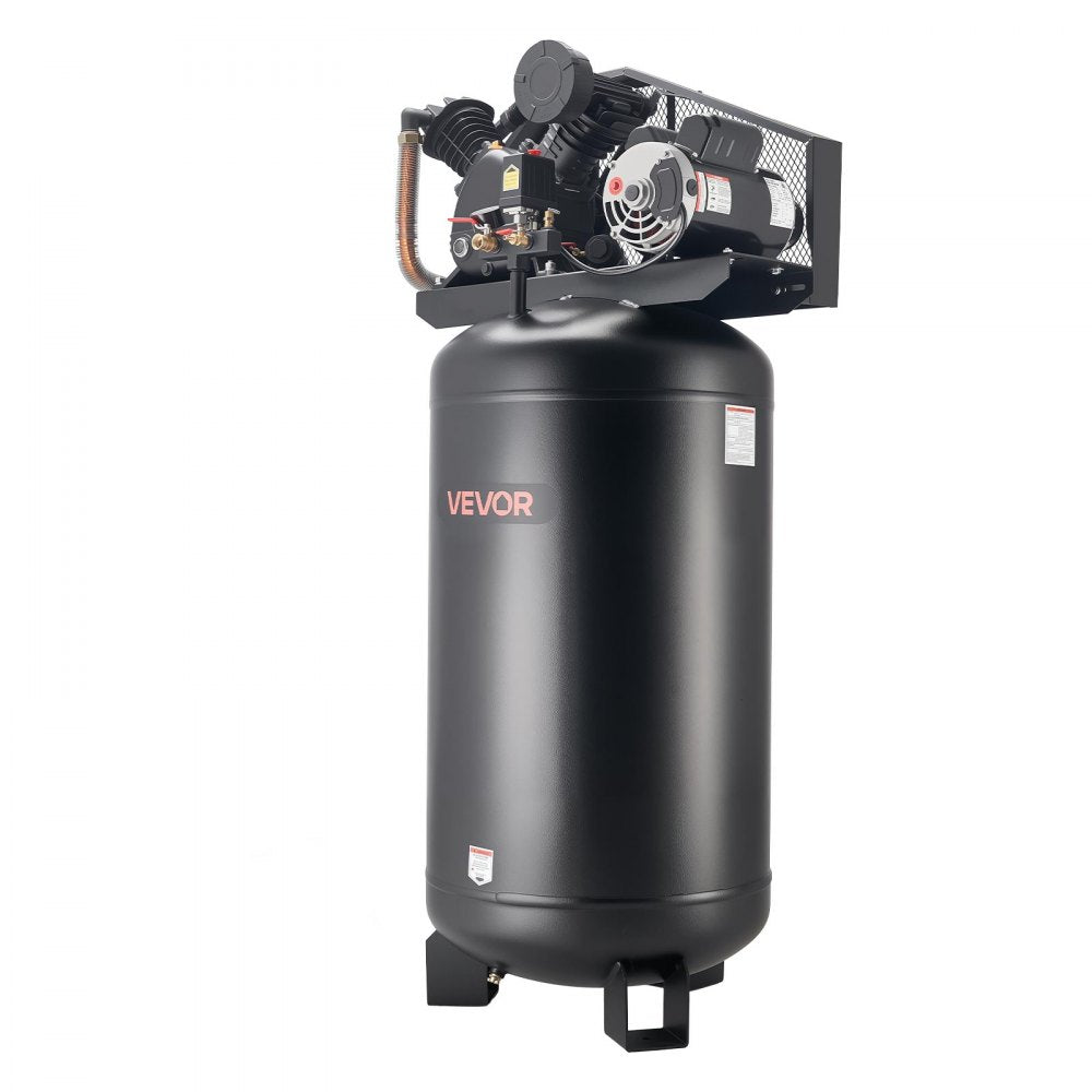 Vevor Air Compressor 80-Gallon Heavy-Duty Oil-Lubricated 5 HP 10 SCFM 175 PSI New