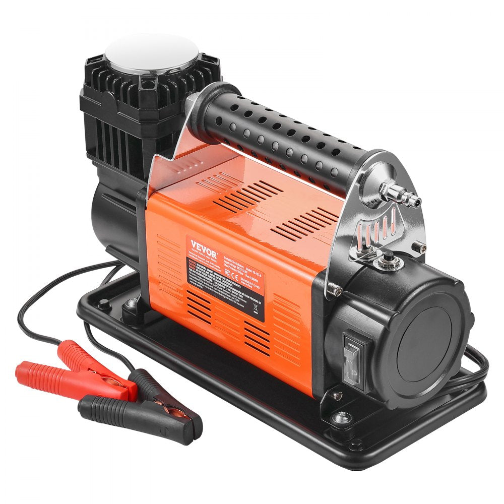 Vevor Air Compressor Heavy Duty 12V with Tire Inflator Kit 150 PSI 7.06 CFM New