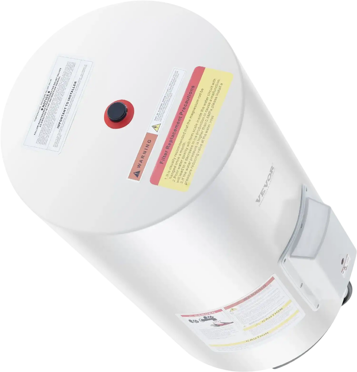 Vevor Electric Water Heater 18 Gallon Instant Hot 1.6kW LED Display New
