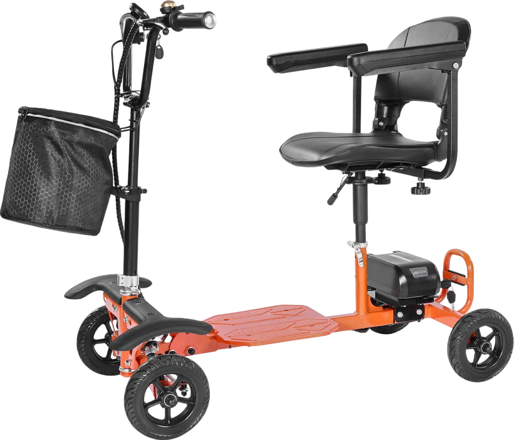 Vevor Mobility Scooter 4 Wheel Foldable 265 lbs Capacity 48V 5 MPH 17.4 Mile Range New