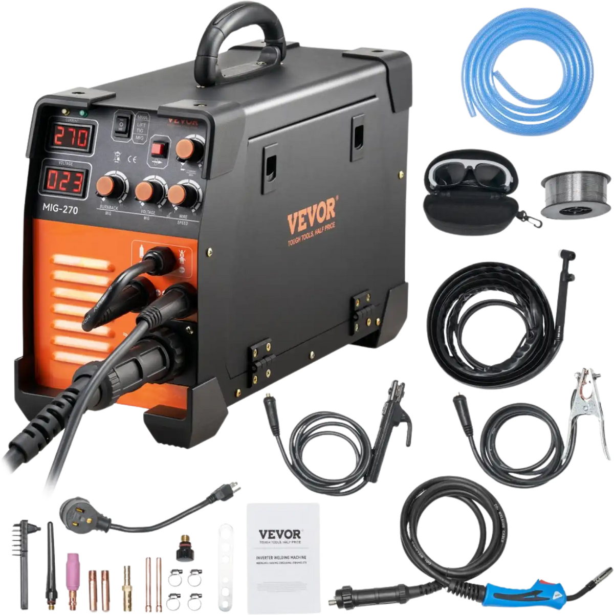 Vevor Mig Welder 3 In 1 Combo Machine 270A MIG MMA TIG 110V/220V New