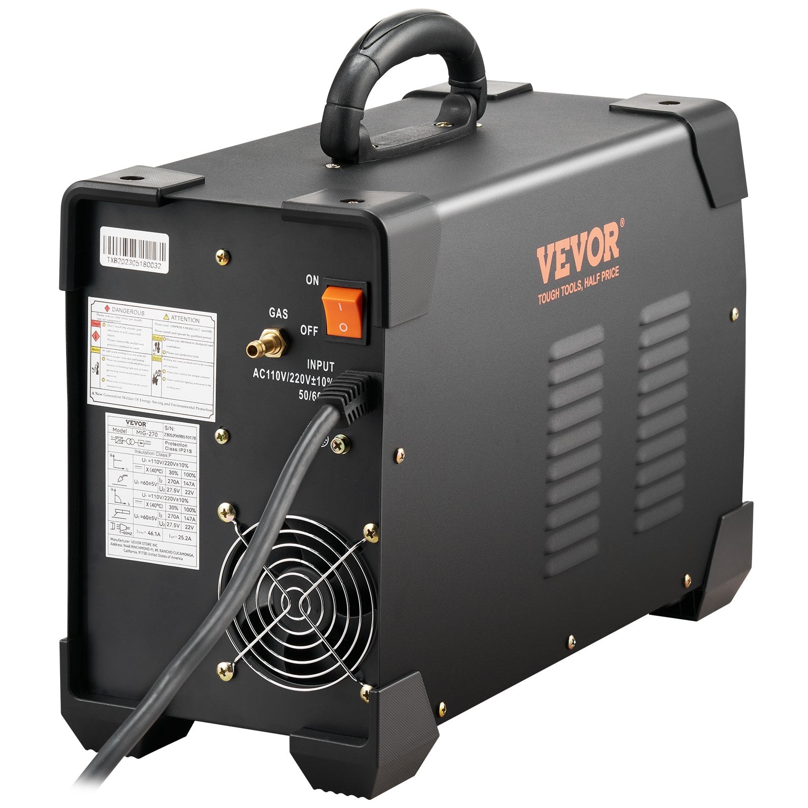 Vevor Mig Welder 3 In 1 Combo Machine 270A MIG MMA TIG 110V/220V New