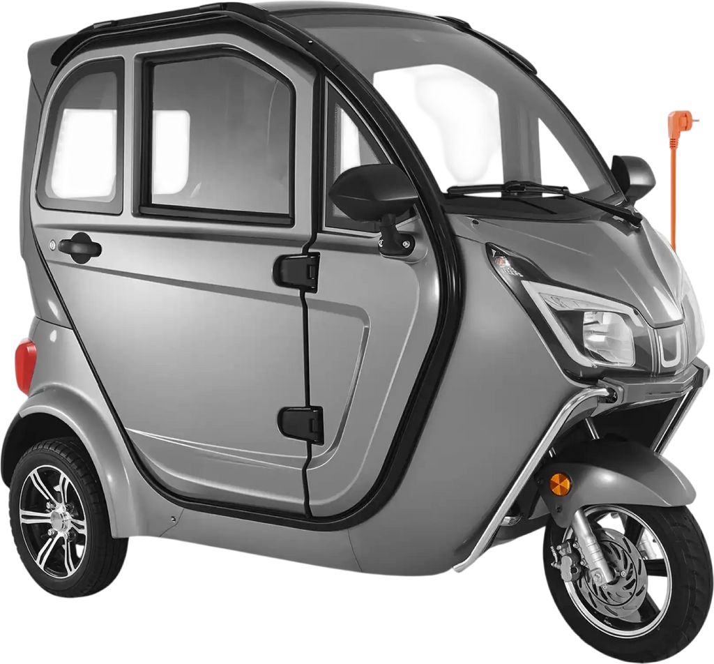 Vevor Enclosed Mobility Scooter 3-Wheel 15 MPH 37 Mile Range 1500W New