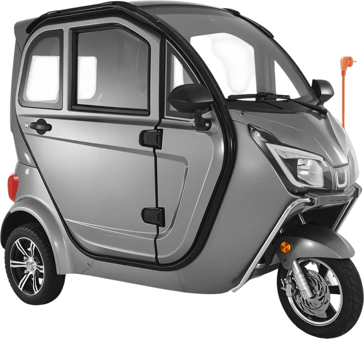 Vevor Enclosed Mobility Scooter 3-Wheel 15 MPH 37 Mile Range 1500W New
